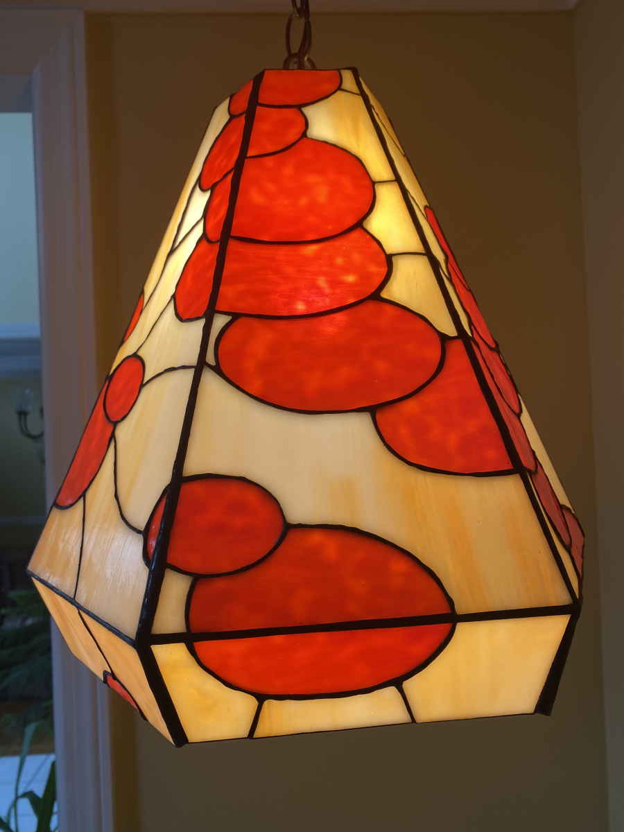 Stained Glass Lamp by Michael S Lawrence - 5